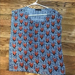 Medium Stitch Fix embroidered blouse
